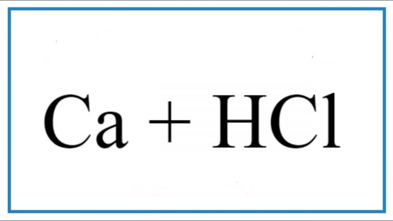 Сумма всех коэффициентов в уравнении реакции схема которой ca hcl cacl2 h2 равна