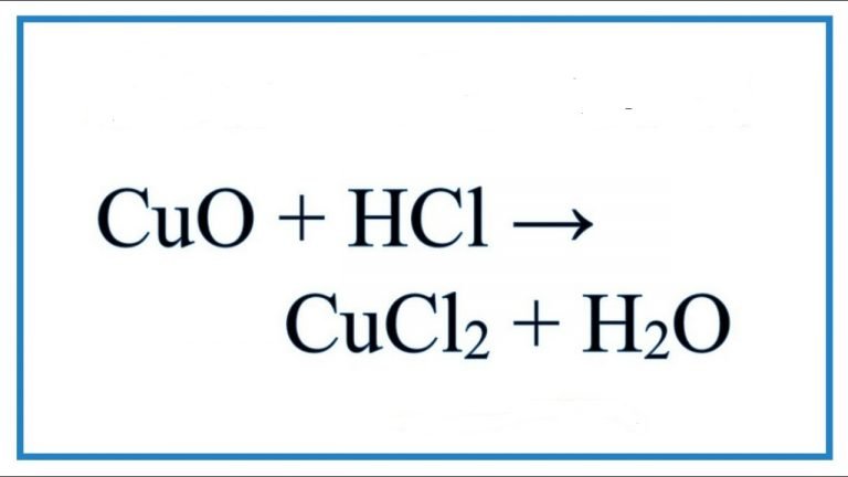 Cuo + Hcl vi?t phuong trinh hoa h?c.