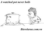 A watched pot never boils